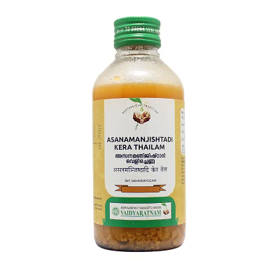 Vaidyaratnam Asanamanjishtadi Kera Thailam - 200 ML