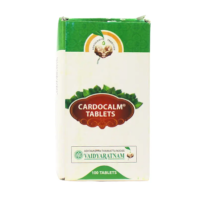 Vaidyaratnam Cardocalm Tablets - 100 Nos