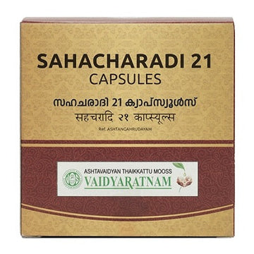 Vaidyaratnam 21 Sahacharadi Soft Gel Capsule - 100 Nos