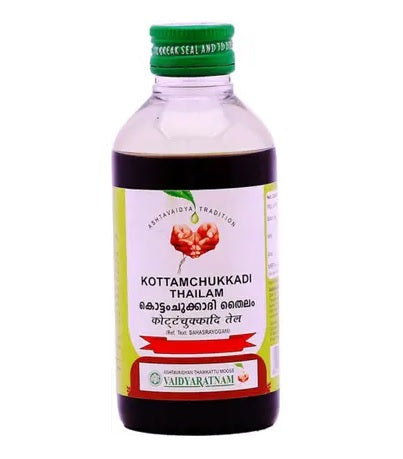 Vaidyaratnam Kottamchukkadi Thailam - 200 ML