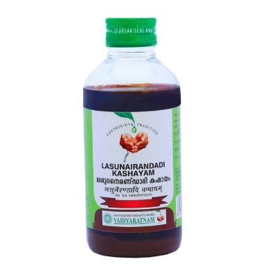 Vaidyaratnam Lasunairandadi Kashayam - 200 ML