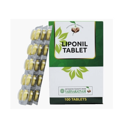 Vaidyaratnam Liponil Tablets - 100 Nos