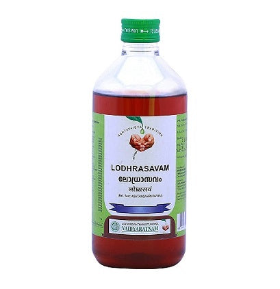 Vaidyaratnam Lodhrasavam - 450 ML