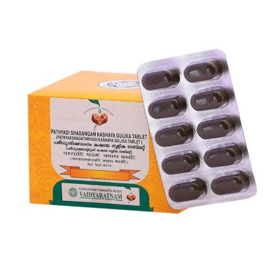 Vaidyaratnam Pathyadi Shadangam Kashaya Gulika Tablet - 100 Nos