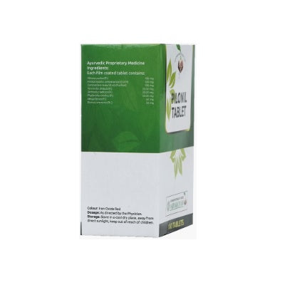 Vaidyaratnam Pilonil Tablets - 100 Nos