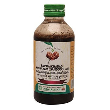 Vaidyaratnam Sapthachadadi Kashayam (GANDOOSHAM) - 200 ML