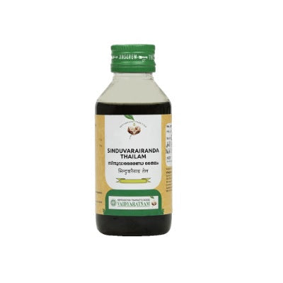 Vaidyaratnam Sinduvarairanda Thailam - 100 ML