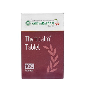 Vaidyaratnam Thyrocalm Tablet - 100 Nos
