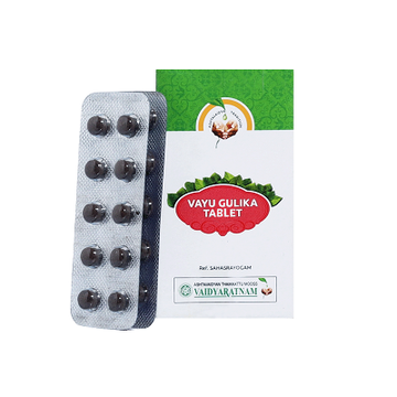 Vaidyaratnam Vayu Gulika Tablets - 100 Nos