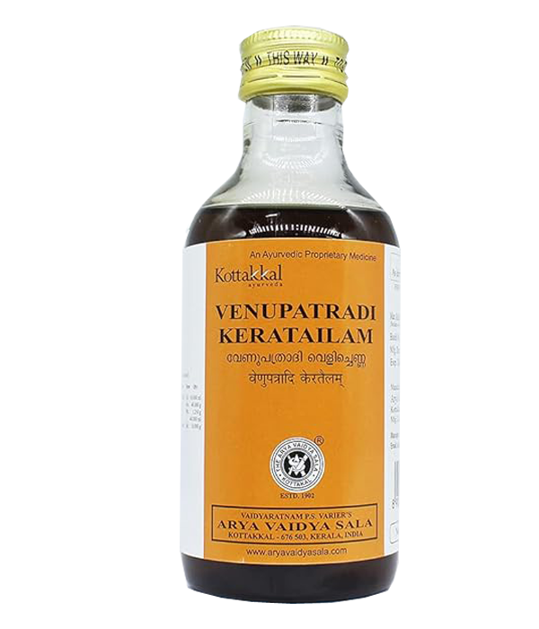 Kottakkal Venupatradi Kera Tailam - 200 ML