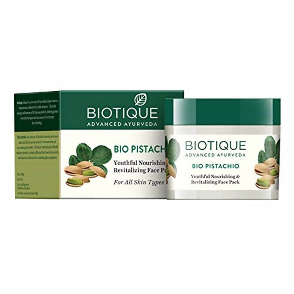 Biotique Bio Pistachio Youthful Nourishing & Revitalizing Face Pack - 50 GM