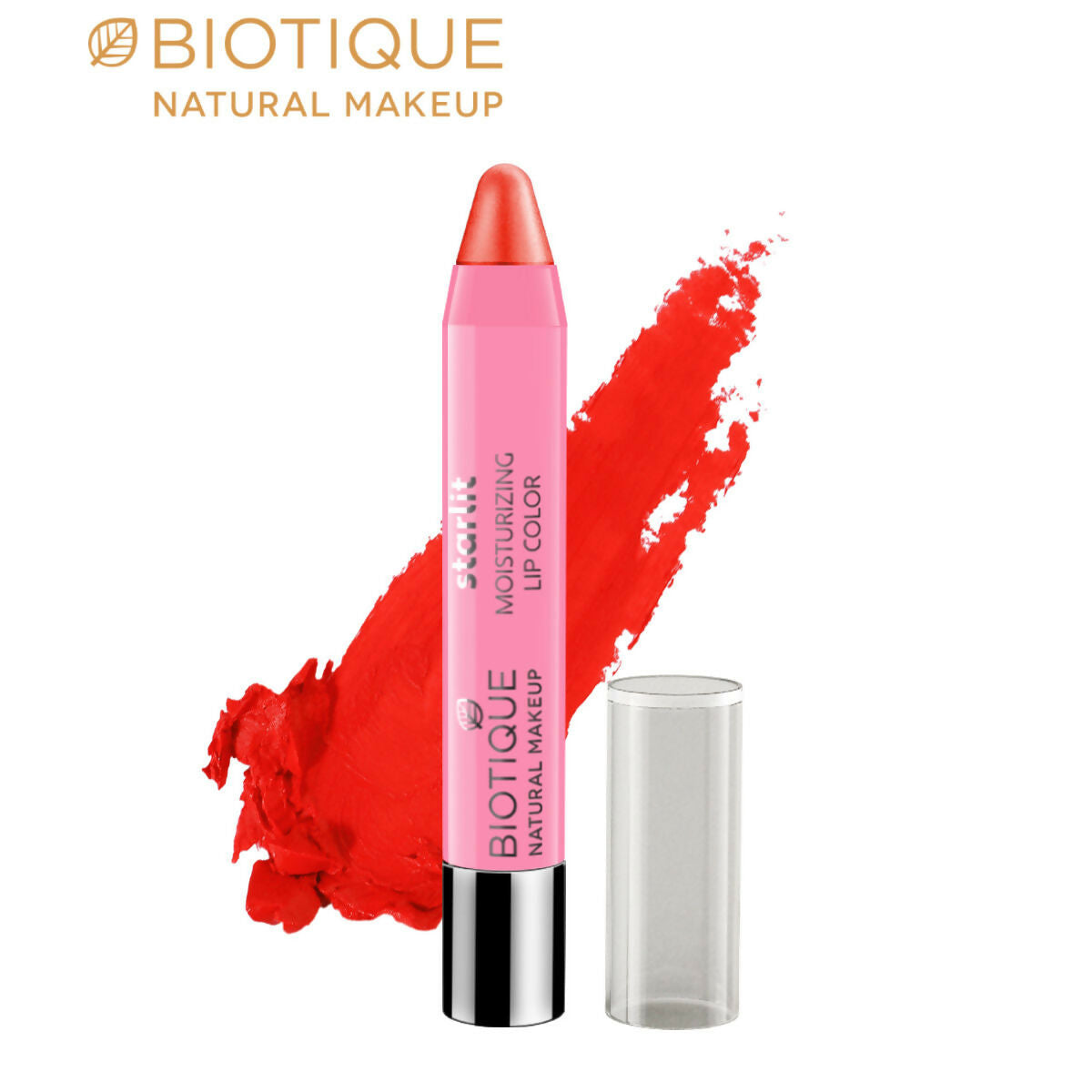 Biotique Starlit Moisturising Lipstick - Liquid Fire - 3 5 GM