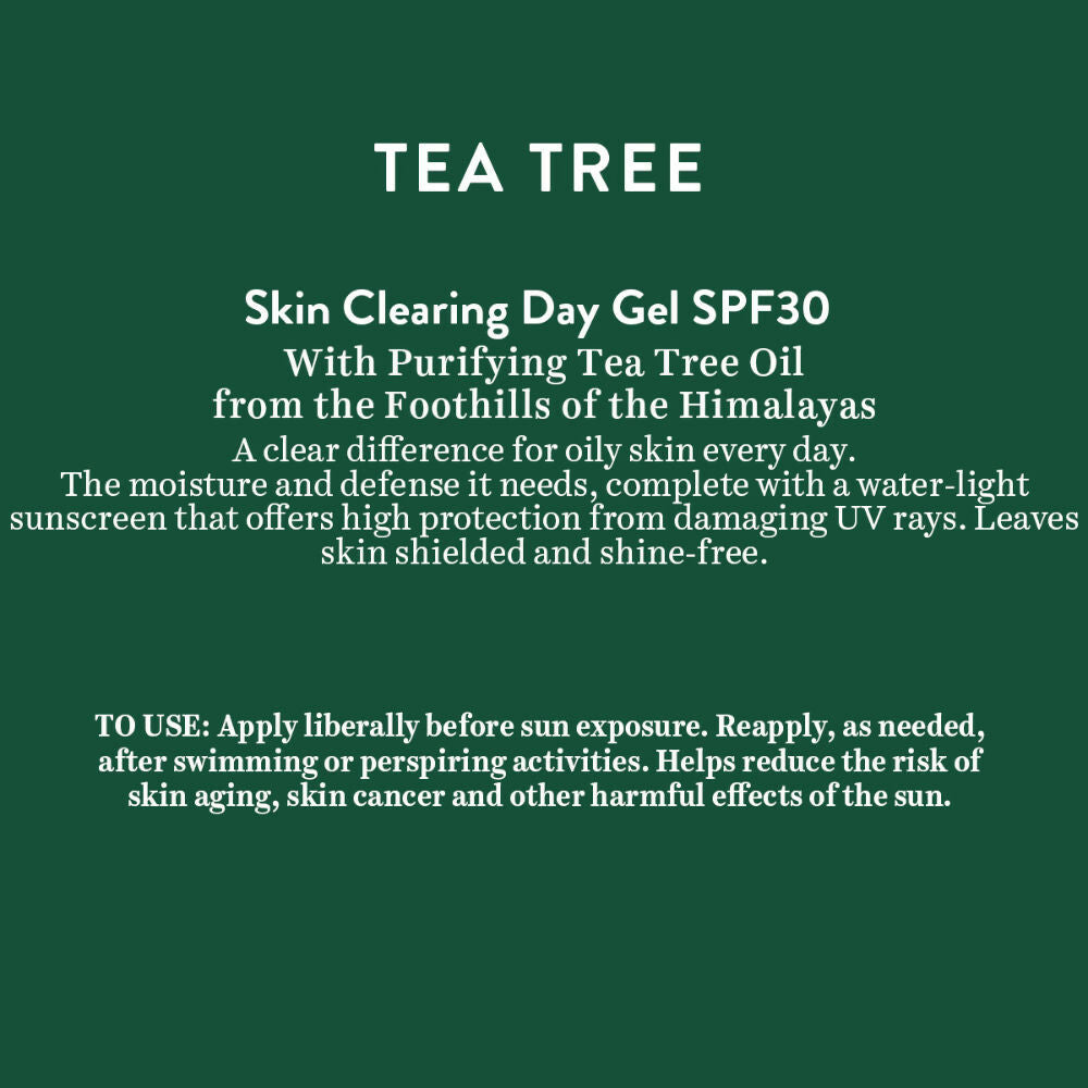 Biotique Advanced Organics Tea Tree Skin Clearing Day Gel SPF30 - 50 GM