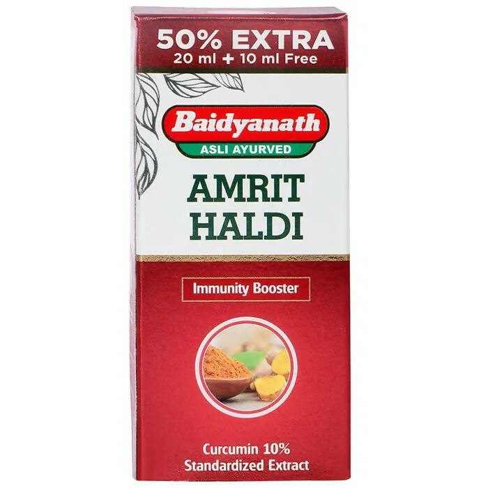 Baidyanath Jhansi Amrit Haldi (Liquid) - 30 ML