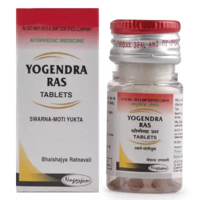 Nagarjuna Yogendra Ras Tablets - 10 Tabs