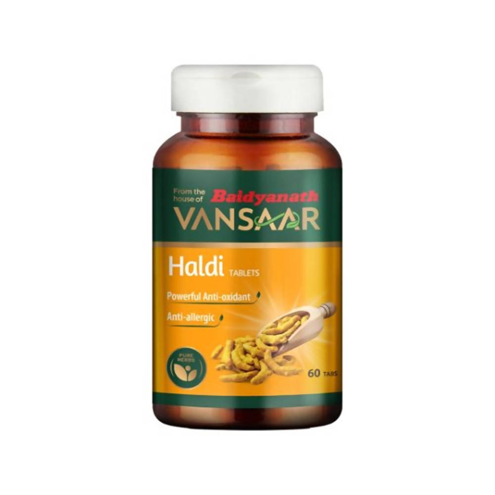 Baidyanath Vansaar Haldi Tablets - 60 Tabs