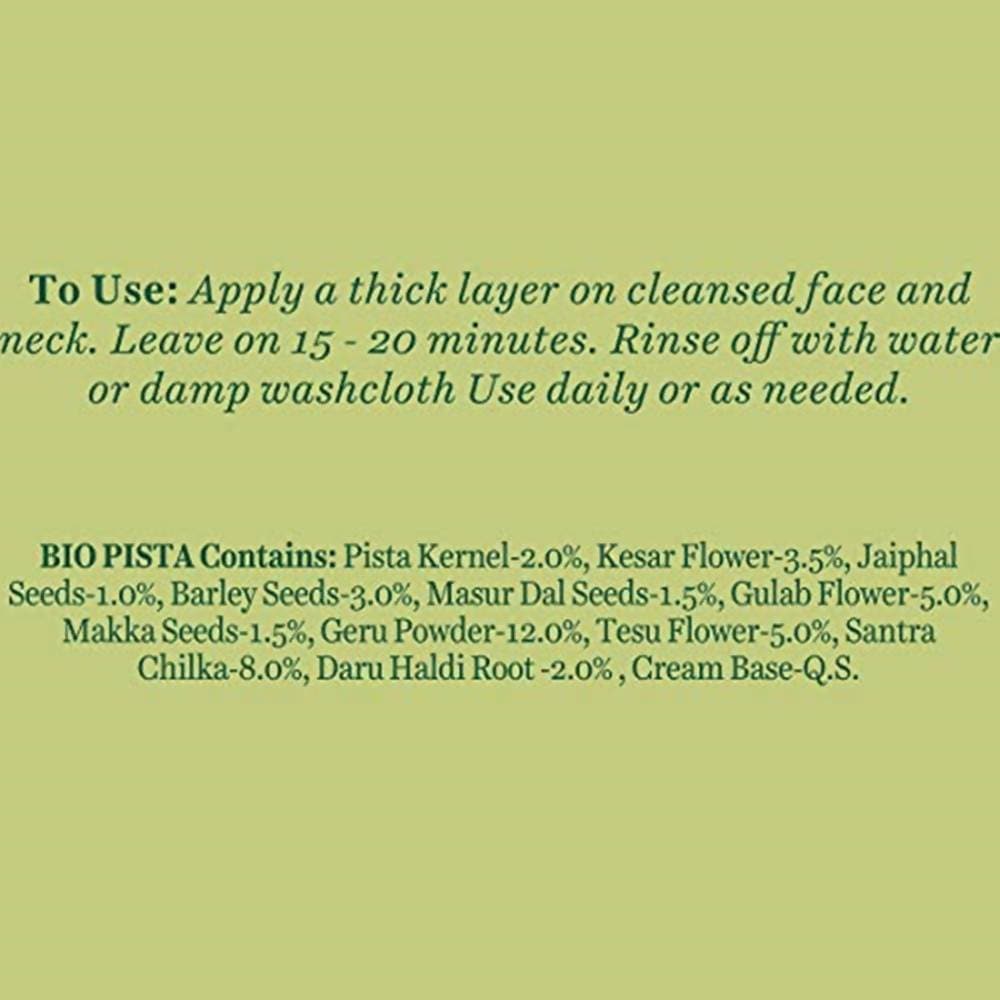 Biotique Bio Pistachio Youthful Nourishing & Revitalizing Face Pack - 50 GM