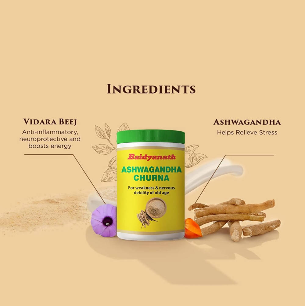 Baidyanath Ashwagandha Churna - 100 GM