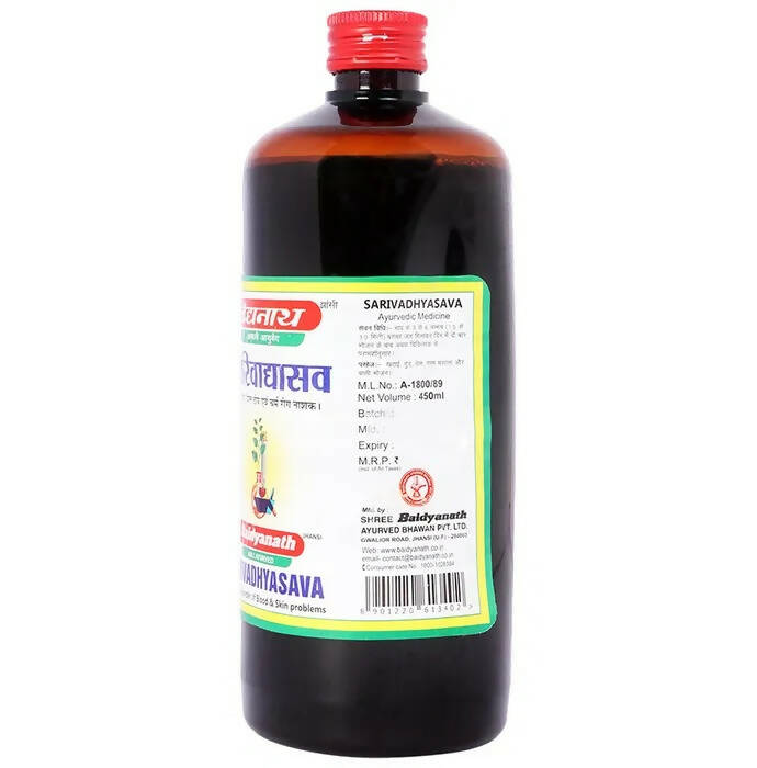 Baidyanath Jhansi Sarivadhyasava - 450 ML