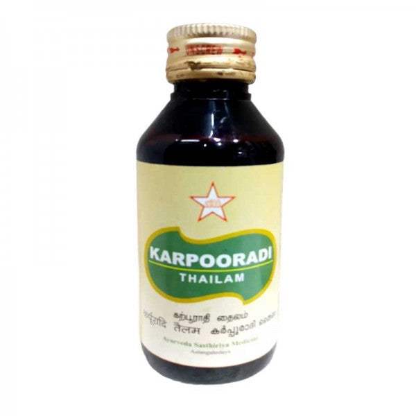SKM Ayurveda Karpooradi Thailam
