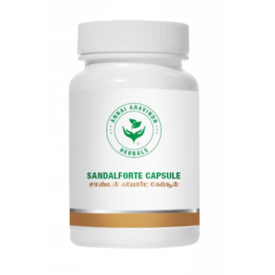 Annai Aravindh Herbals Sandal Forte Capsules