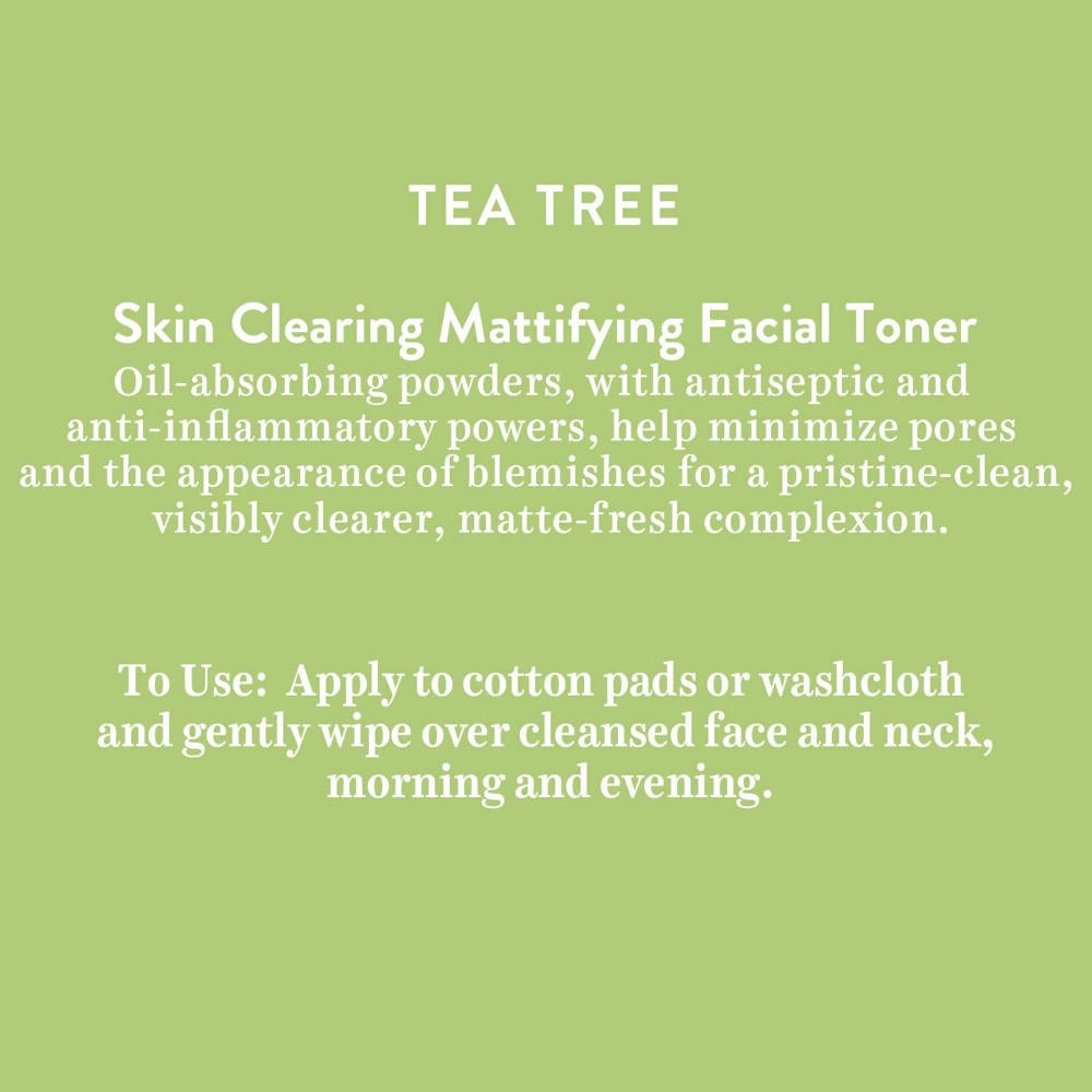 Biotique Advanced Organics Tea Tree Skin Clearing Mattifying Facial Toner - 120 ML