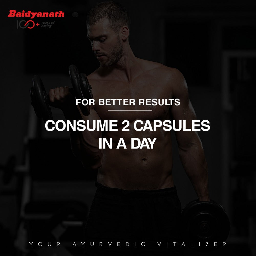 Baidyanath Vita Ex Gold Plus Capsules - 20 Caps