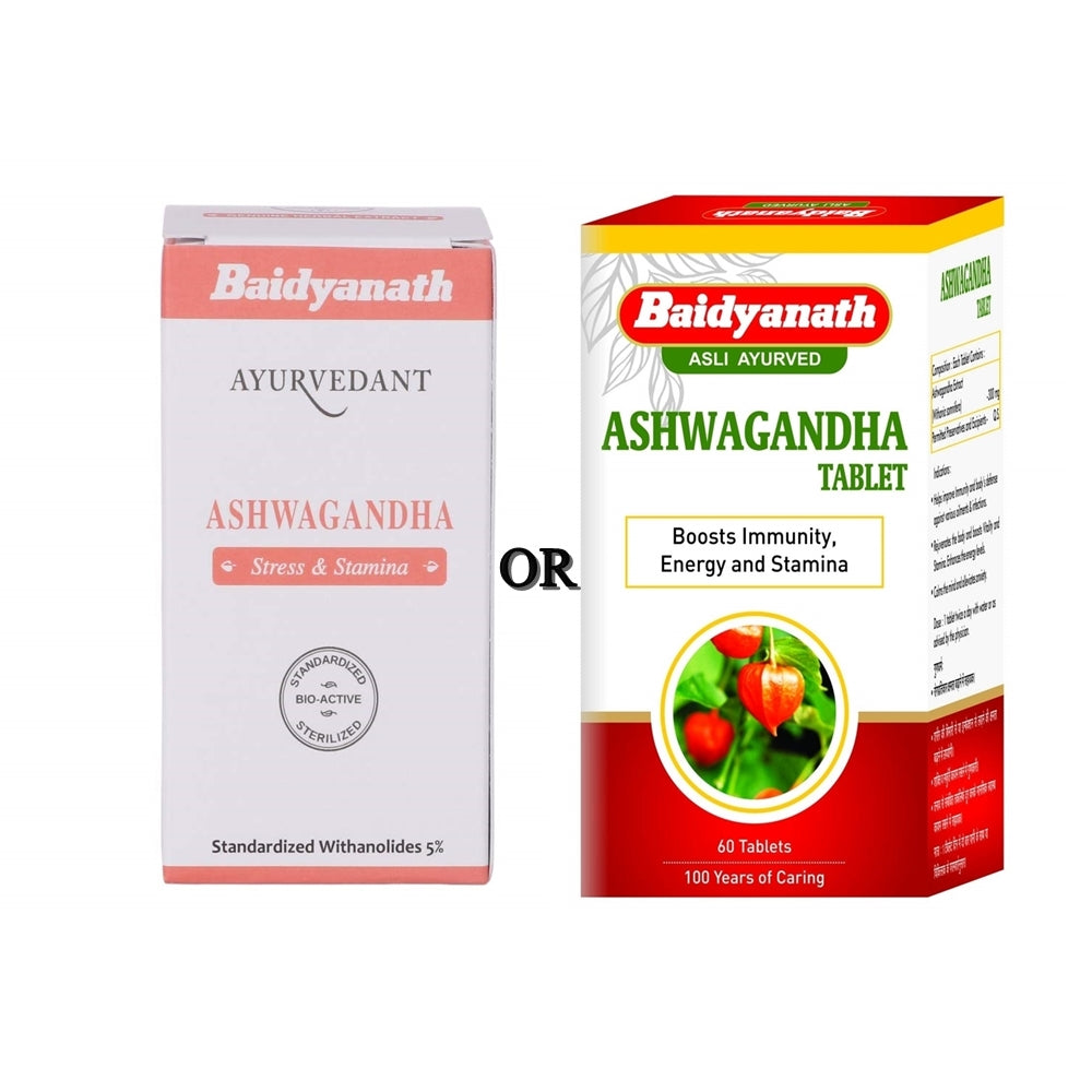 Baidyanath Ashwagandha Tablet - 60 Tabs