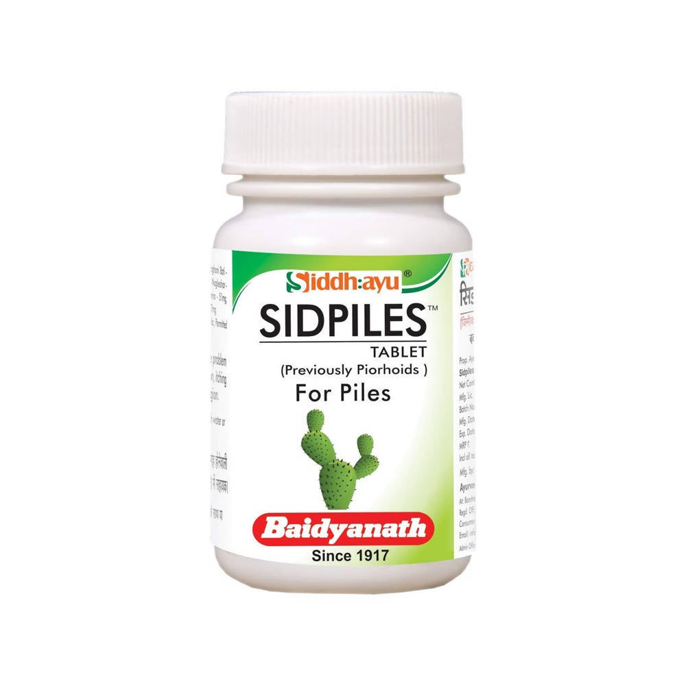 Baidyanath Sidpiles Tablets - 50 Tabs