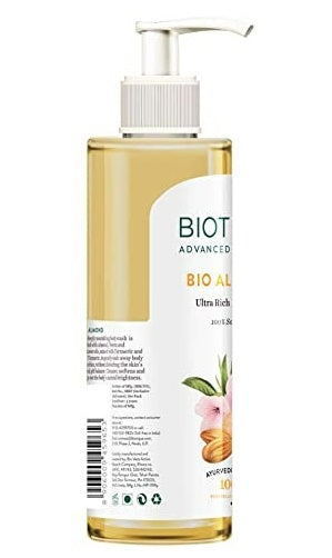 Biotique Advanced Ayurveda Bio Almond Ultra Rich Body Wash - 200 ML