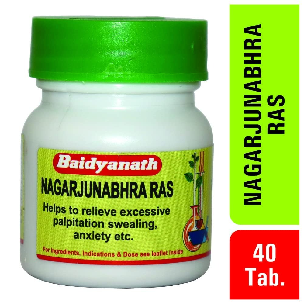 Baidyanath Nagarjunabhra Ras - 40 Tabs