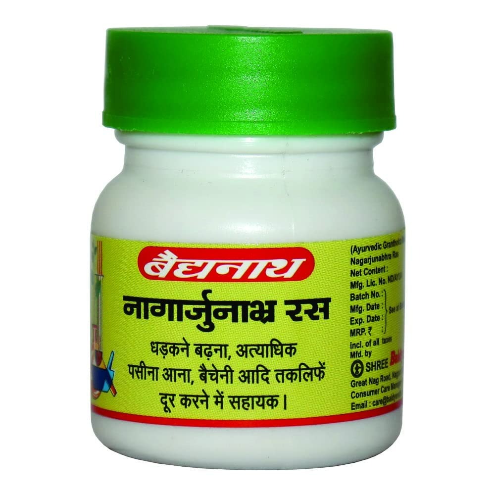 Baidyanath Nagarjunabhra Ras - 40 Tabs