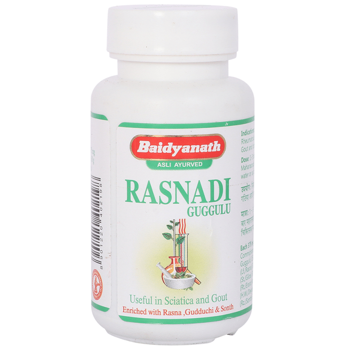 Baidyanath Jhansi Rasnadi Guggulu - 80 Tabs