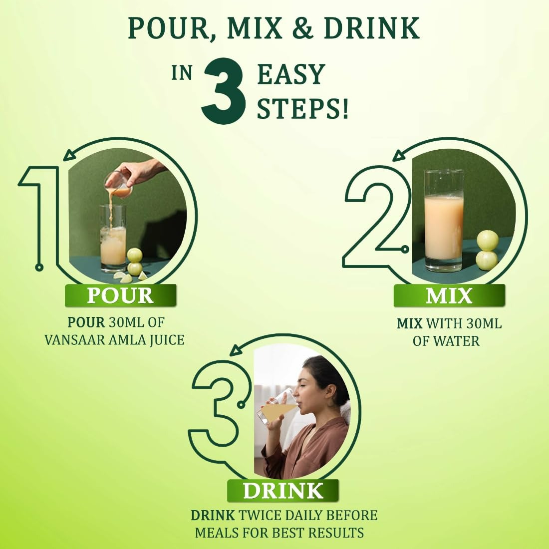 Baidyanath Vansaar Amla Juice - 1000 ML / 1 Ltr