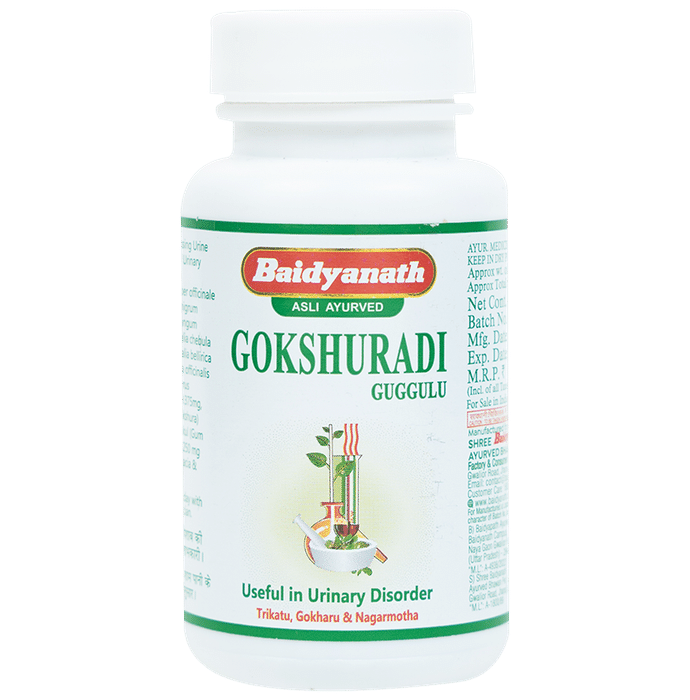 Baidyanath Gokshuradi Guggulu - 80 tabs