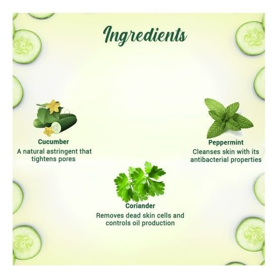 Biotique Bio Cucumber Pore Tightening Freshener With Himalayan Waters - 120 ML