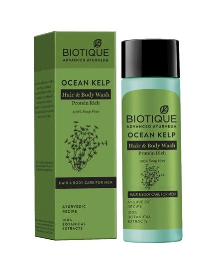 Biotique Bio Sea Kelp Protein Hair & Body Wash 100% Soap Free - 120 ML