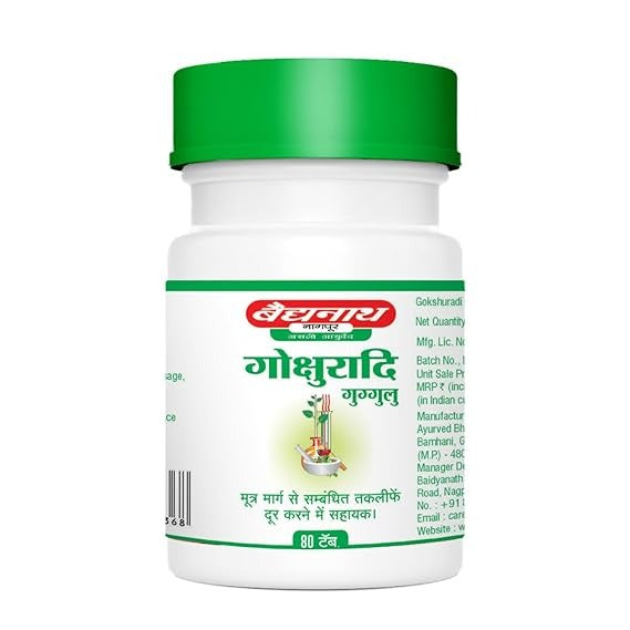 Baidyanath Gokshuradi Guggulu - 80 tabs