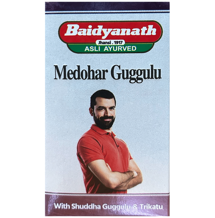 Baidyanath Jhansi Medohar Guggulu - 120 Tabs
