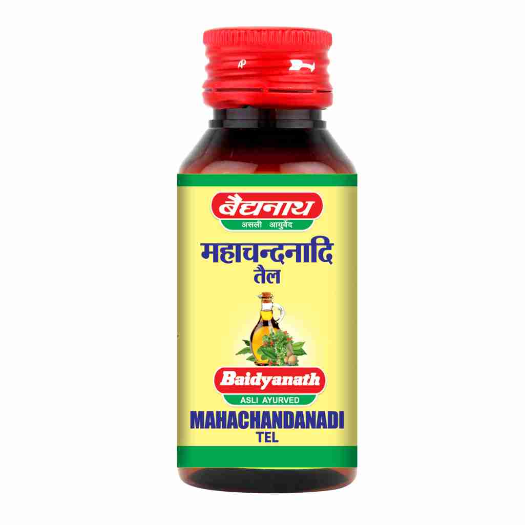 Baidyanath Jhansi Mahachandanadi Tel (KesarYukt) - 50 ML