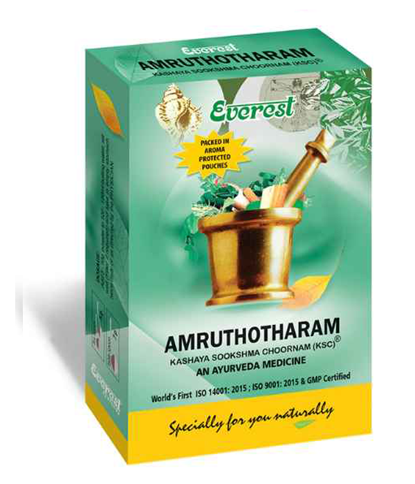 Everest Ayurveda Amruthotharam Kashaya Sookshma Choornam - 100 GM