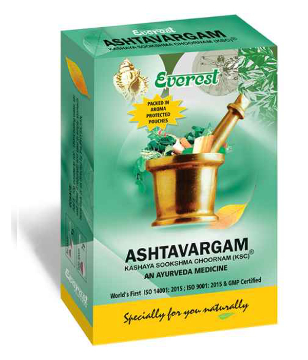 Everest Ayurveda Ashtavargam Kashaya Sookshma  Choorna- 100 GM
