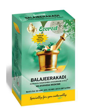 Everest Ayurveda Balajeerakadi Kashaya Sookshma Choorna - 100 GM