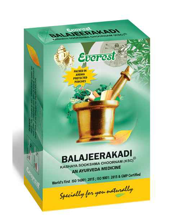 Everest Ayurveda Balajeerakadi Kashaya Sookshma Choorna - 100 GM