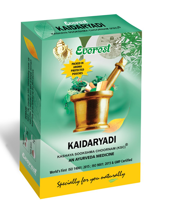 Everest Ayurveda Kaidaryadi Kashaya Sookshma Churna - 100 GM