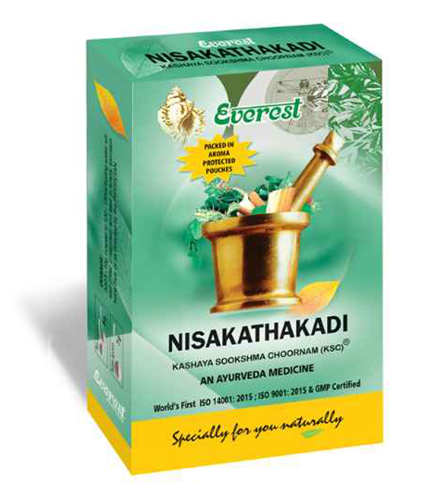 Everest Ayurveda Nisakathakadi Kashaya Sookshma Churna - 100 GM