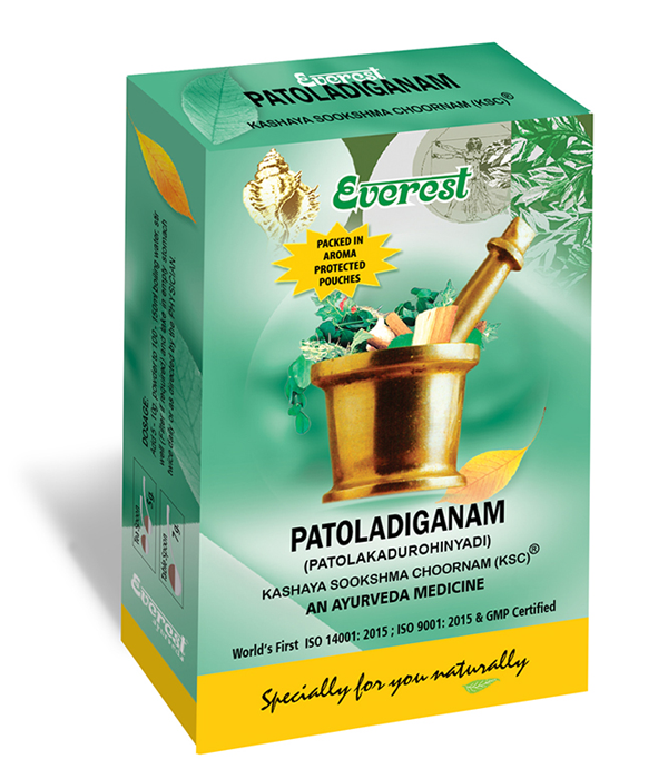 Everest Ayurveda Patoladiganam Kashaya Sookshma Choornam - 100 GM