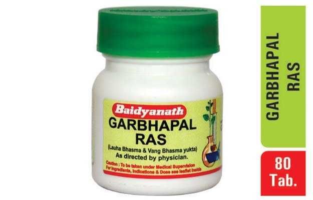 Baidyanath Garbhapal Ras - 80 Tabs