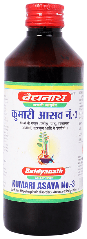 Baidyanath Kumariasava No.3 Tonic for Children - 200 ML