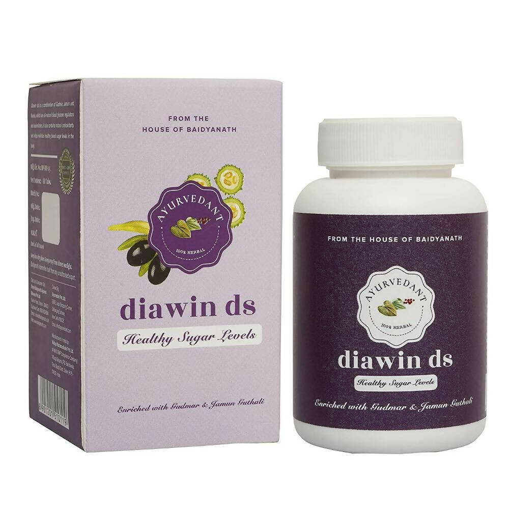 Baidyanath Jhansi Ayurvedant Diawin Ds Tablets - 60  Tabs